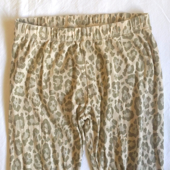 gap kids organic cotton leopard print long sleeve pajama set girls size 14 - Picture 7 of 8